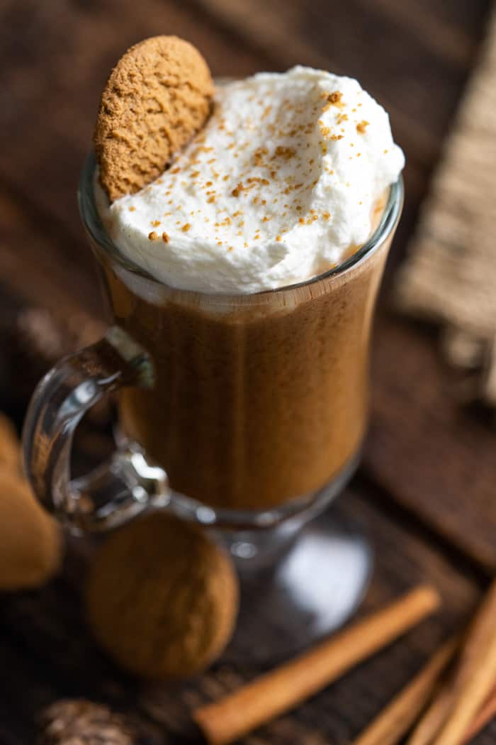 Warm Gingerbread Cocktail