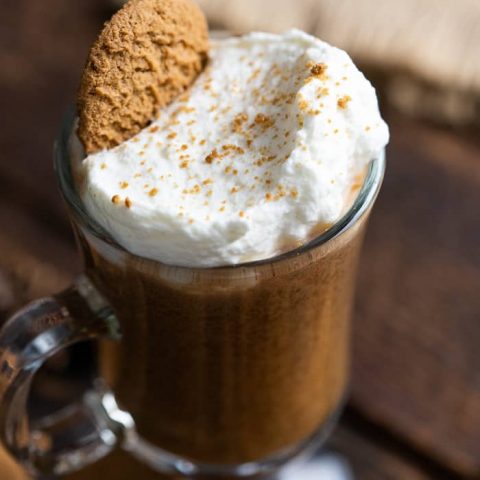 Warm Gingerbread Cocktail