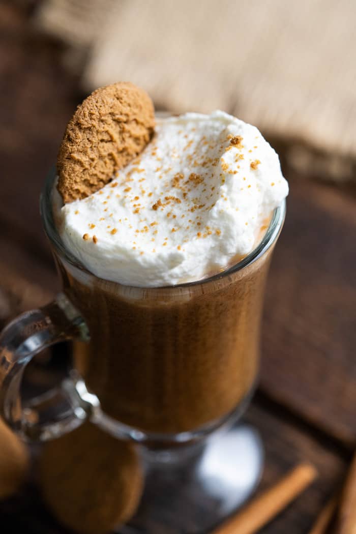 Warm Gingerbread Cocktail