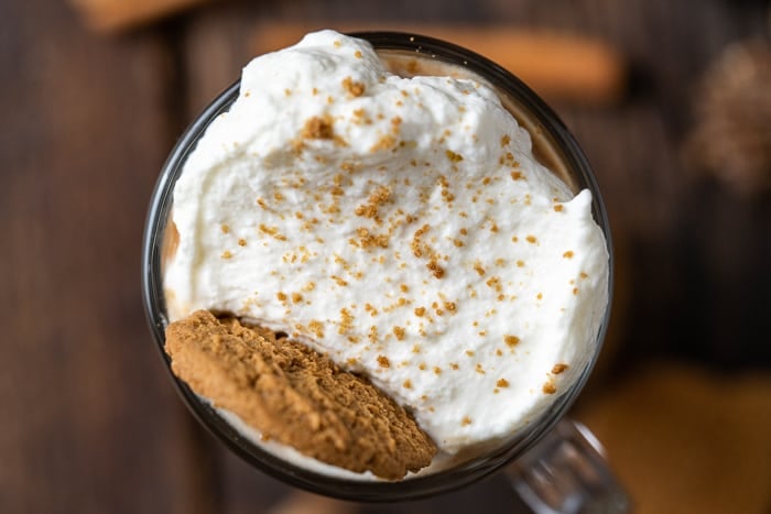 Warm Gingerbread Cocktail