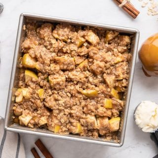 Caramel Apple Crisp