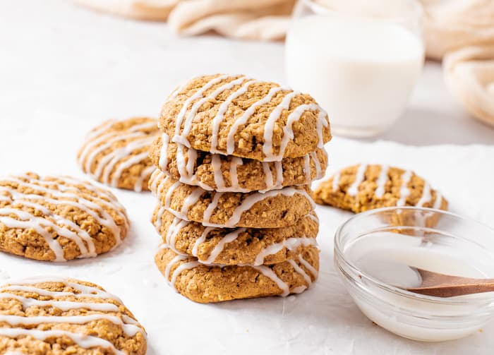 Pumpkin Oatmeal Cookies