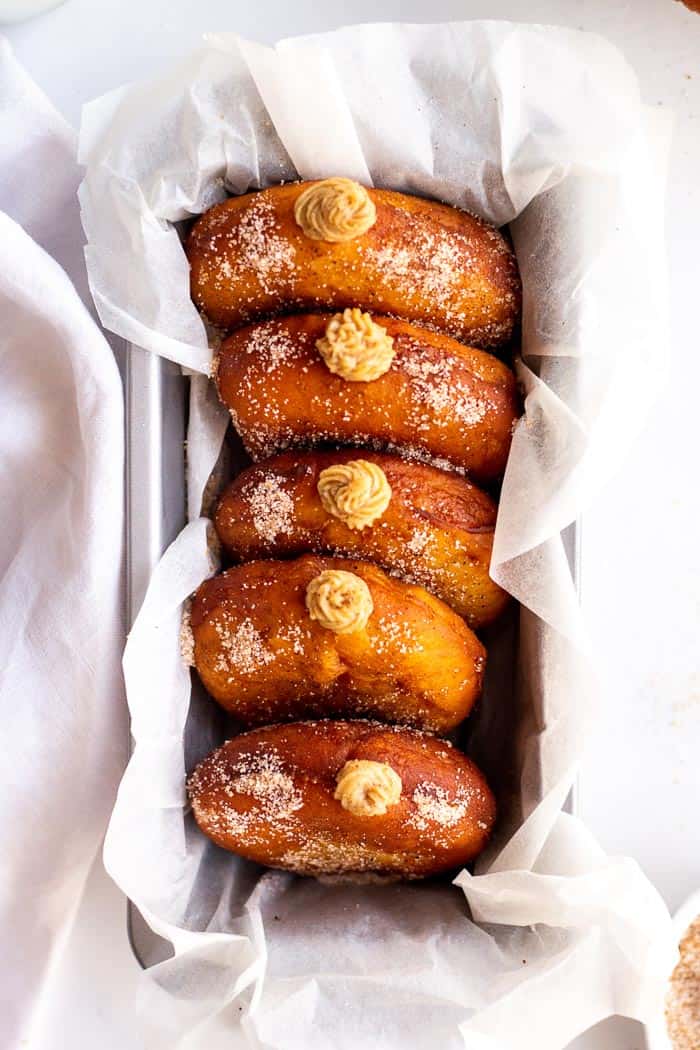 Pumpkin Spice Bomboloni