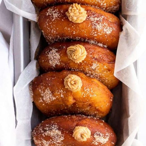 Pumpkin Spice Bomboloni