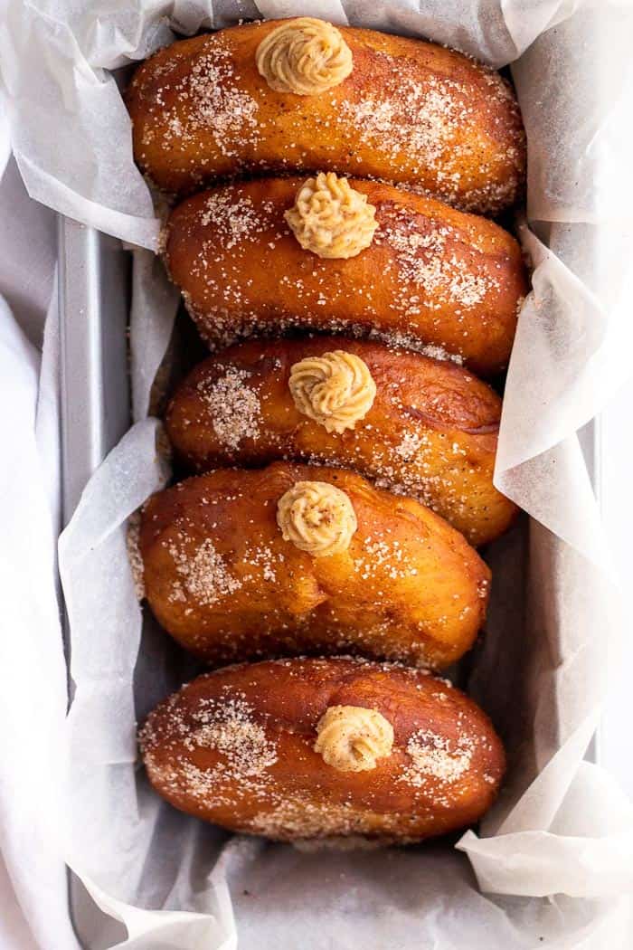 Pumpkin Spice Bomboloni