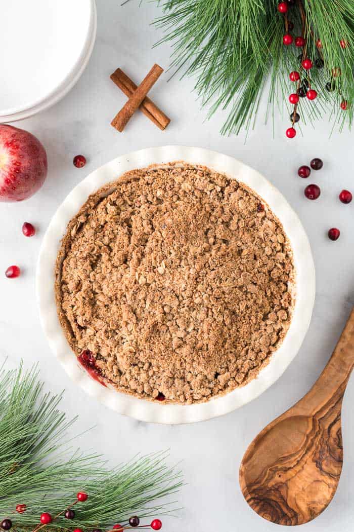 Cranberry Apple Crisp