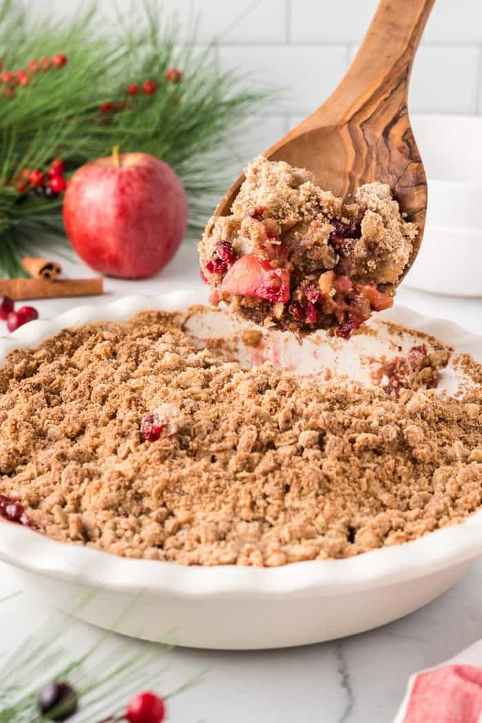 Cranberry Apple Crisp