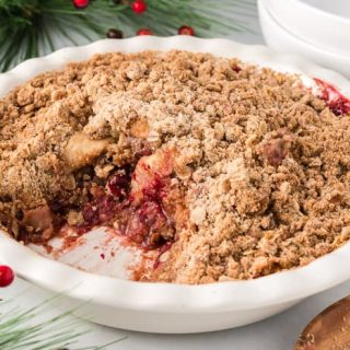 Cranberry Apple Crisp