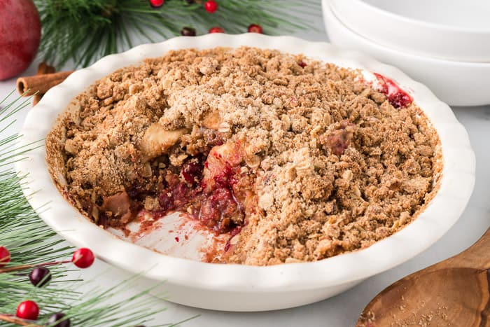 Cranberry Apple Crisp