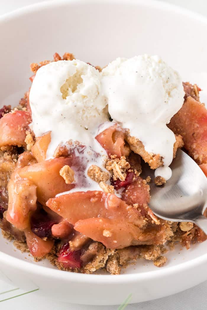 Cranberry Apple Crisp