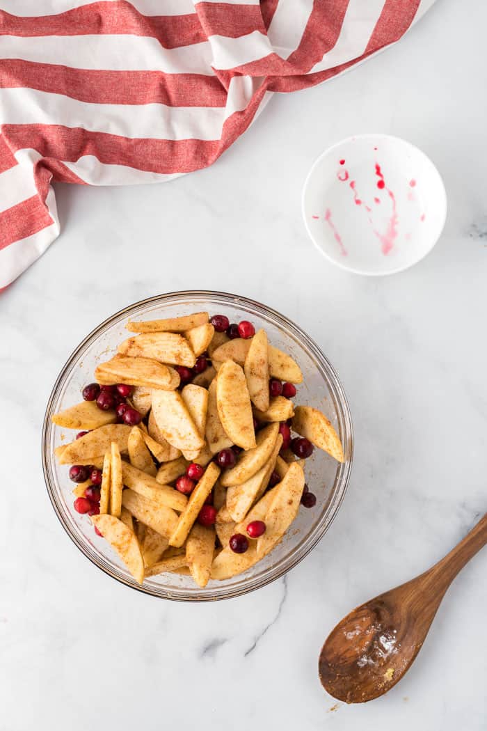 Cranberry Apple Crisp