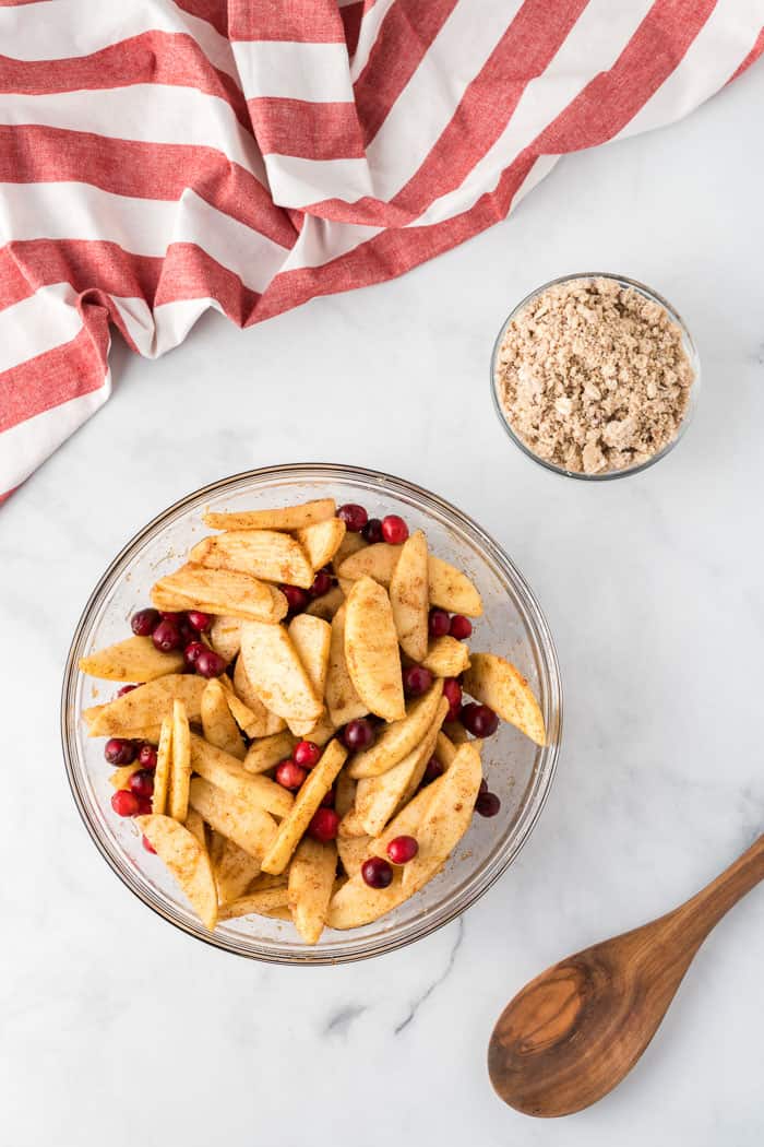 Cranberry Apple Crisp