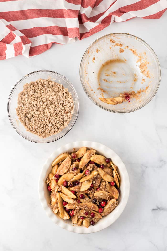 Cranberry Apple Crisp