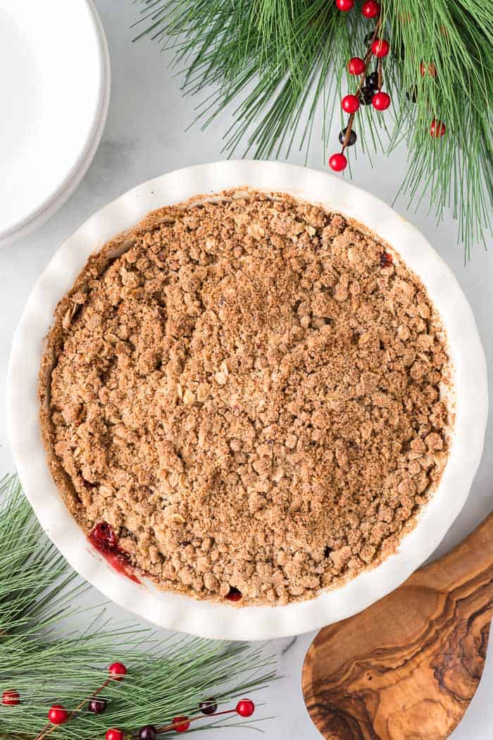 Cranberry Apple Crisp