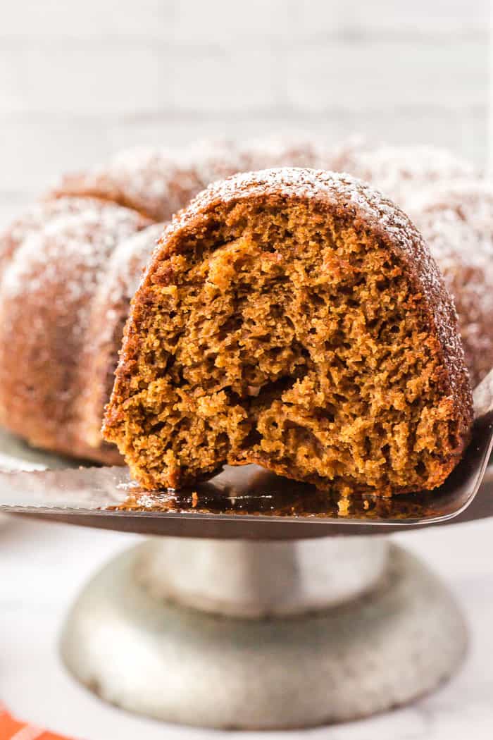 Gingerbread Bundt Cake - The Dachshund Mom