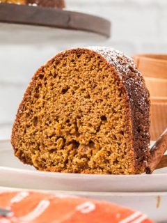 Easy Spiced Gingerbread Bundt Cake - Cosette's Kitchen