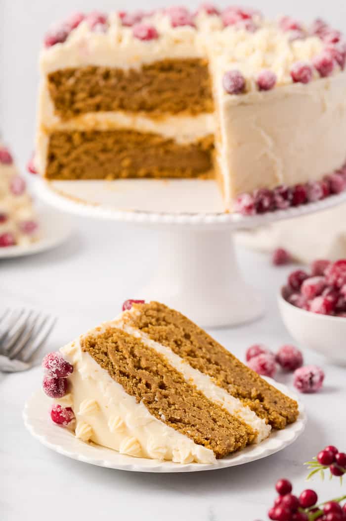 Sweet Potato Layer Cake with Marshmallow Frosting