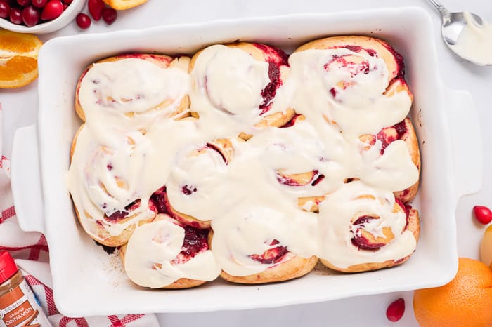 Cranberry Orange Sweet Rolls