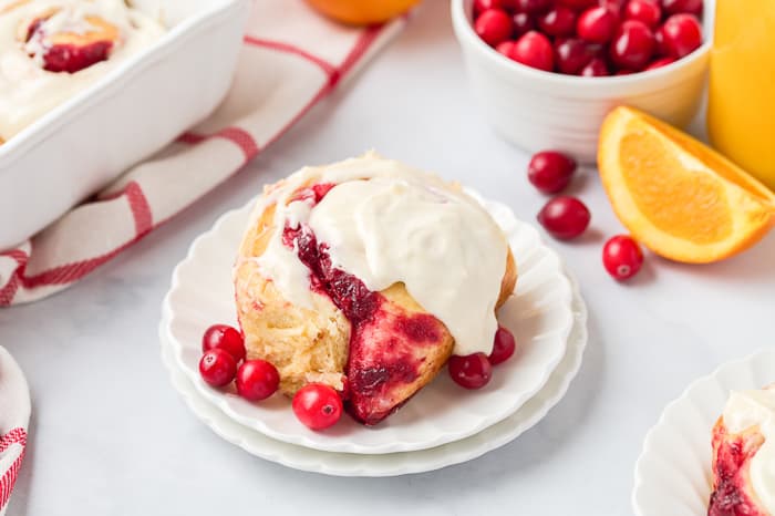 Cranberry Orange Sweet Rolls