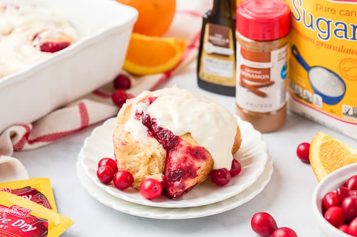 Cranberry Orange Sweet Rolls