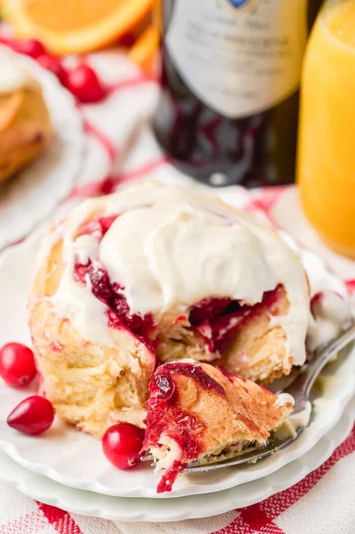 Cranberry Orange Sweet Rolls