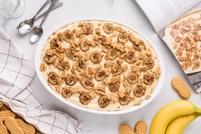 Peanut Butter Banana Pudding-