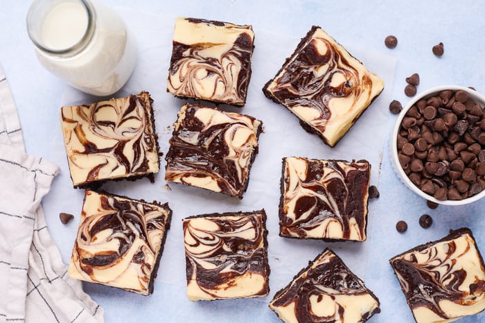 Cheesecake Brownies