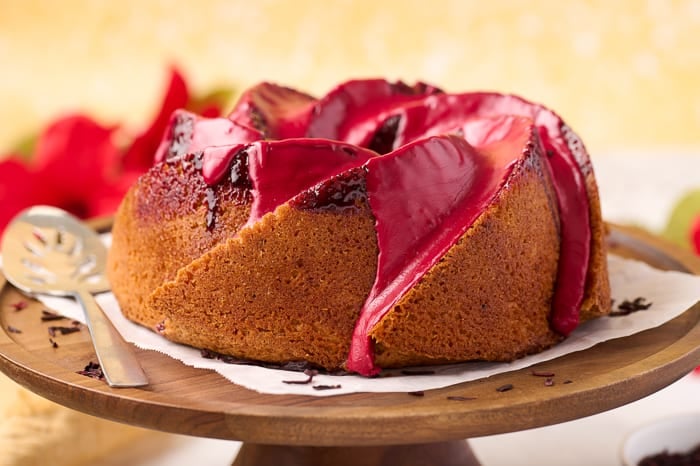 Almond Mini Bundt Cakes with Orange Glaze - My Sweet Precision