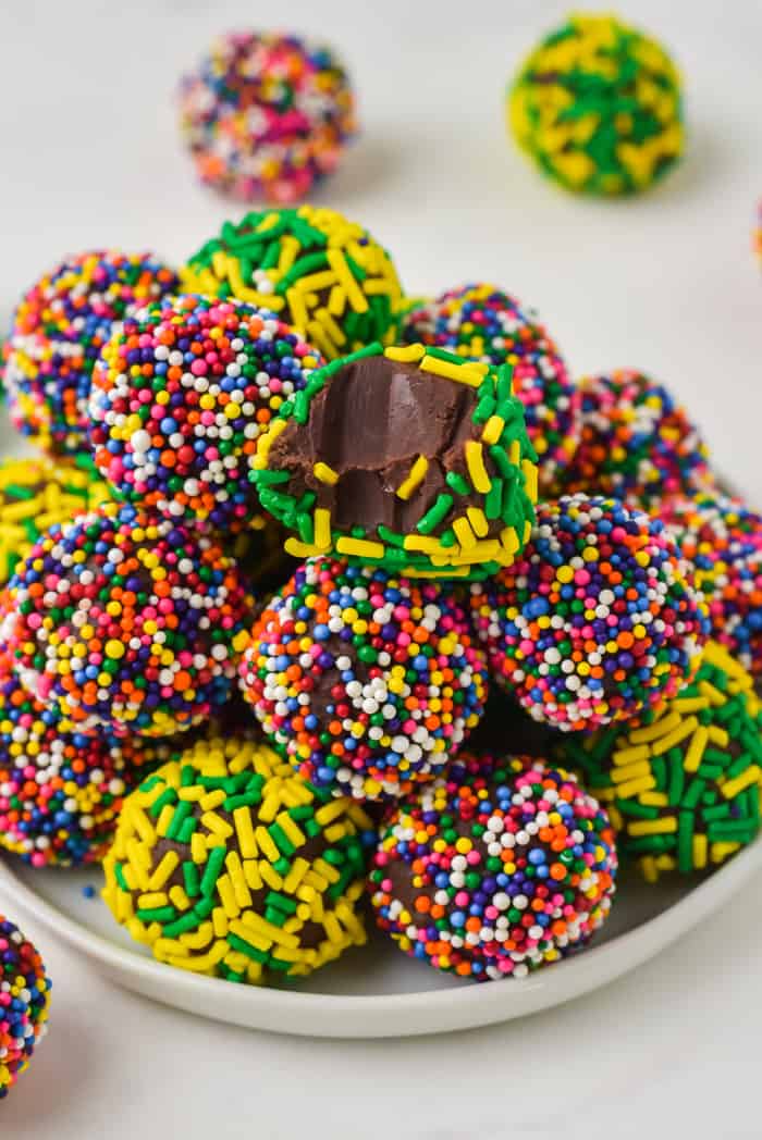 Irish Cream Chocolate Truffles