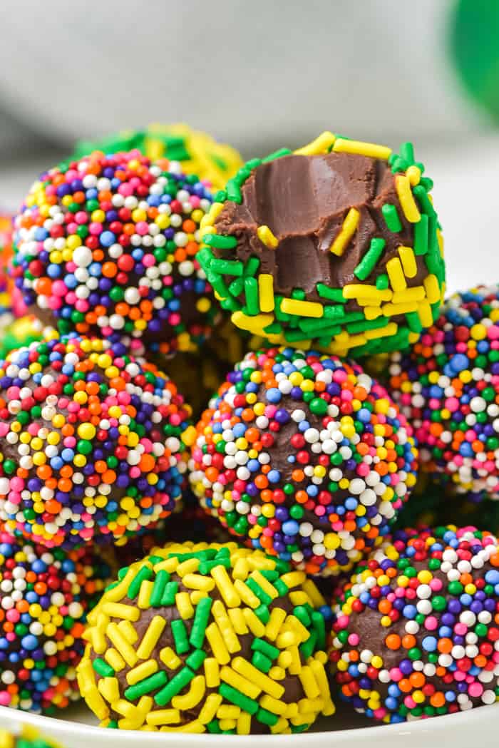 Irish Cream Chocolate Truffles