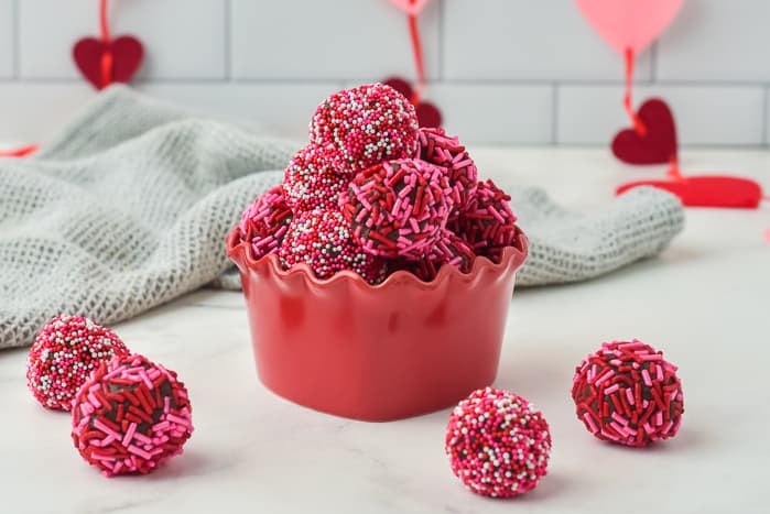 Valentine's Day Chocolate Truffles