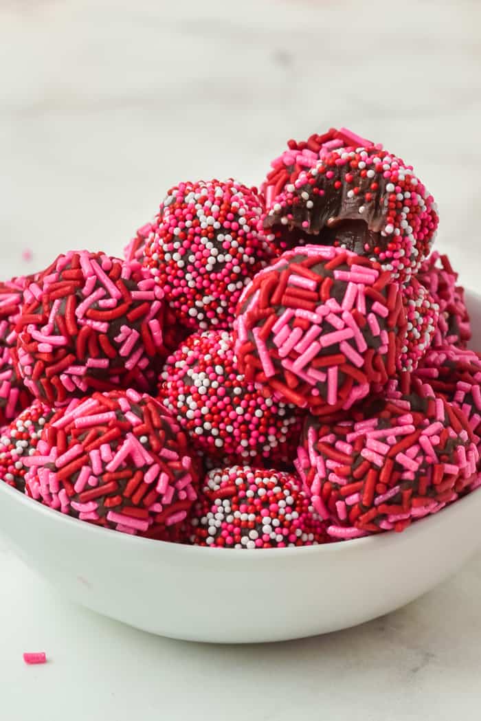 Valentine's Day Chocolate Truffles