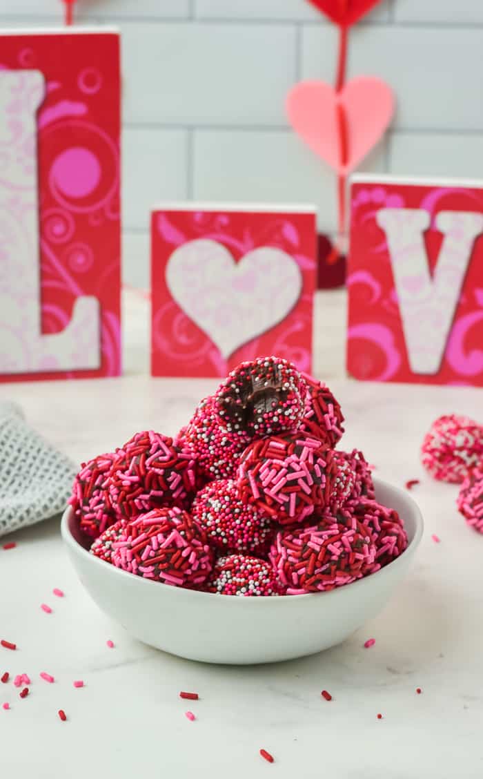 Valentine's Day Chocolate Truffles