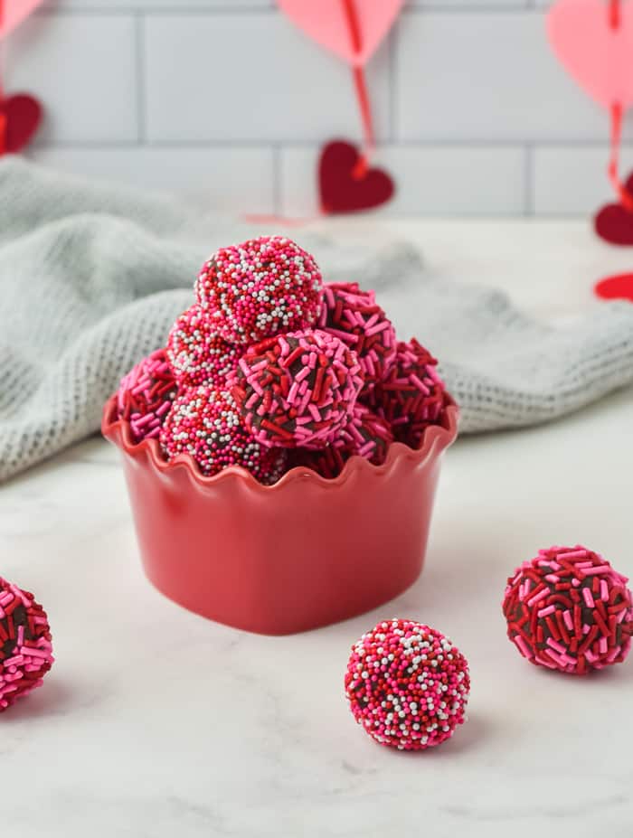 Valentine's Day Chocolate Truffles