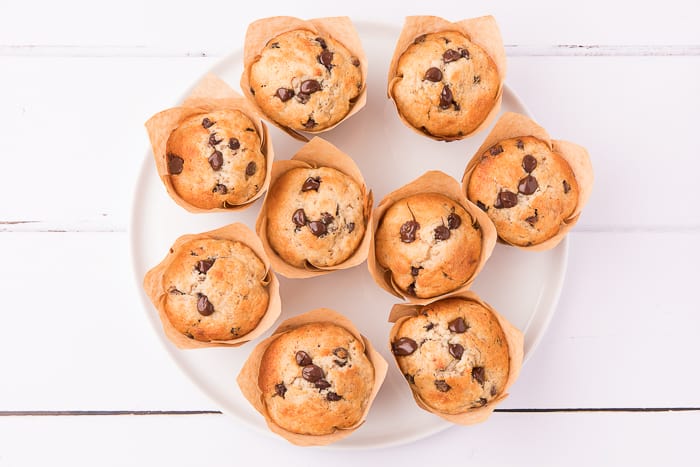 Banana Chocolate Chip Muffins