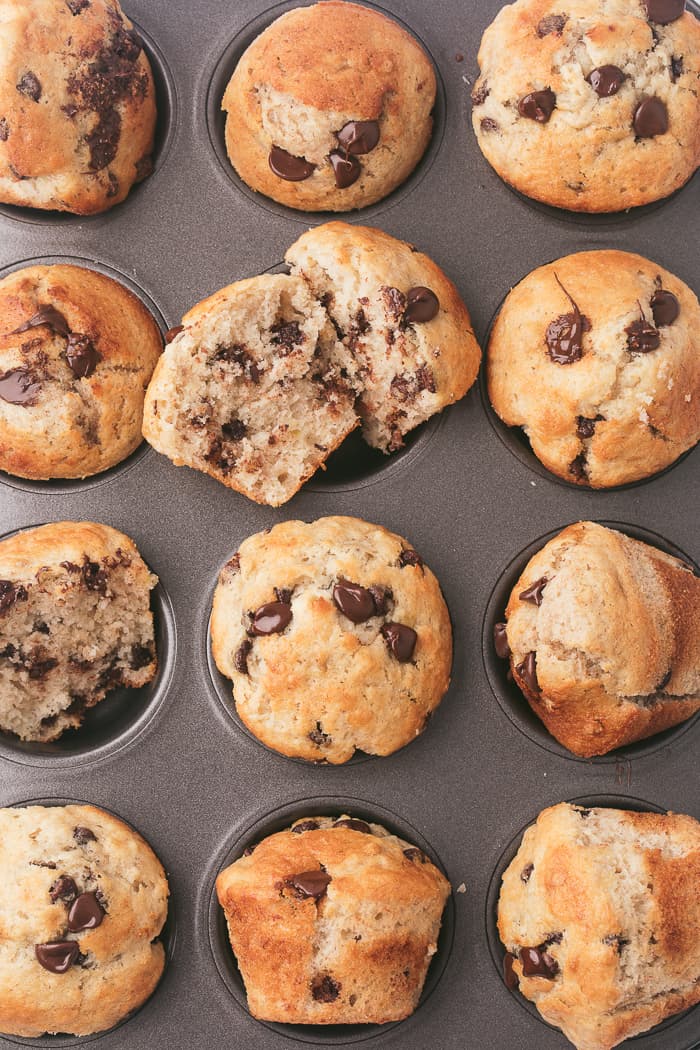 Banana Chocolate Chip Muffins