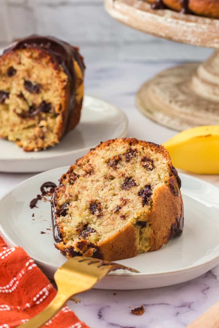 Chocolate Banana Bundt Cake