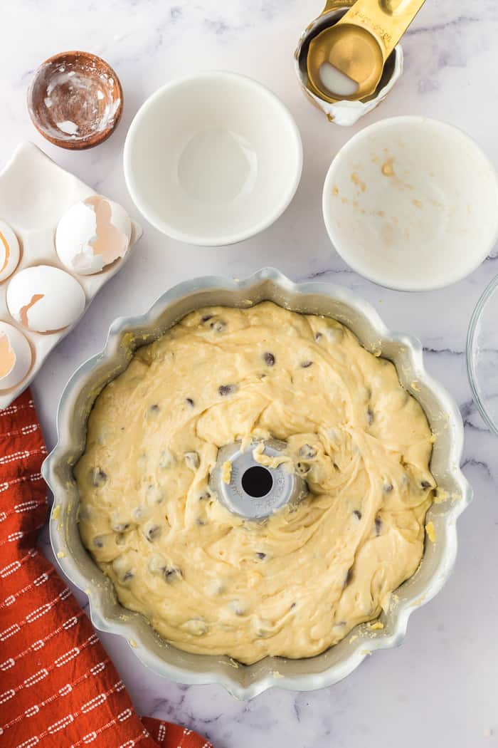 Chocolate Banana Bundt Cake