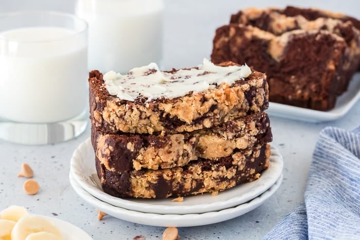 Chocolate Peanut Butter Banana Bread