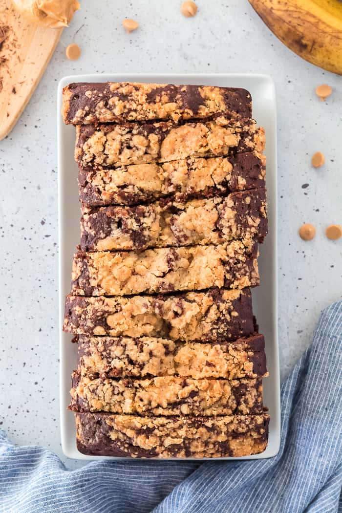 Chocolate Peanut Butter Banana Bread