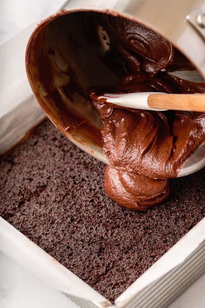 Dark Chocolate Mocha Mousse Cake