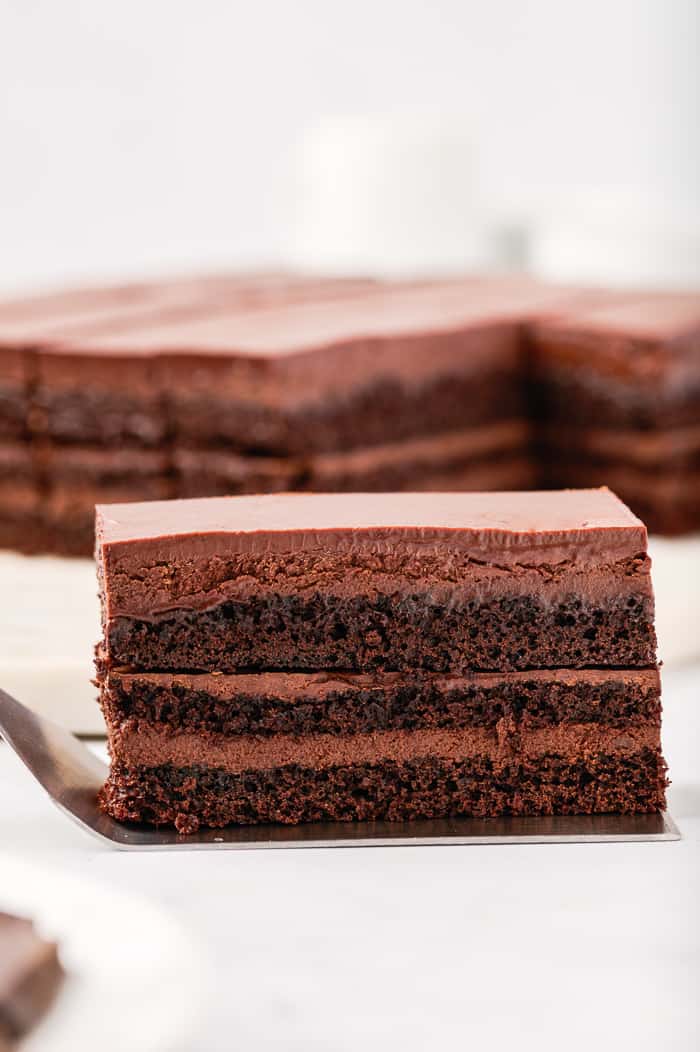 Dark chocolate deals mousse cake