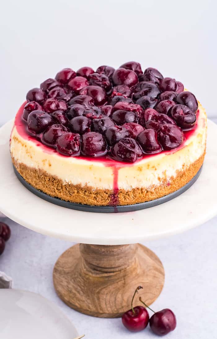 Instant Pot Cherry Cheesecake