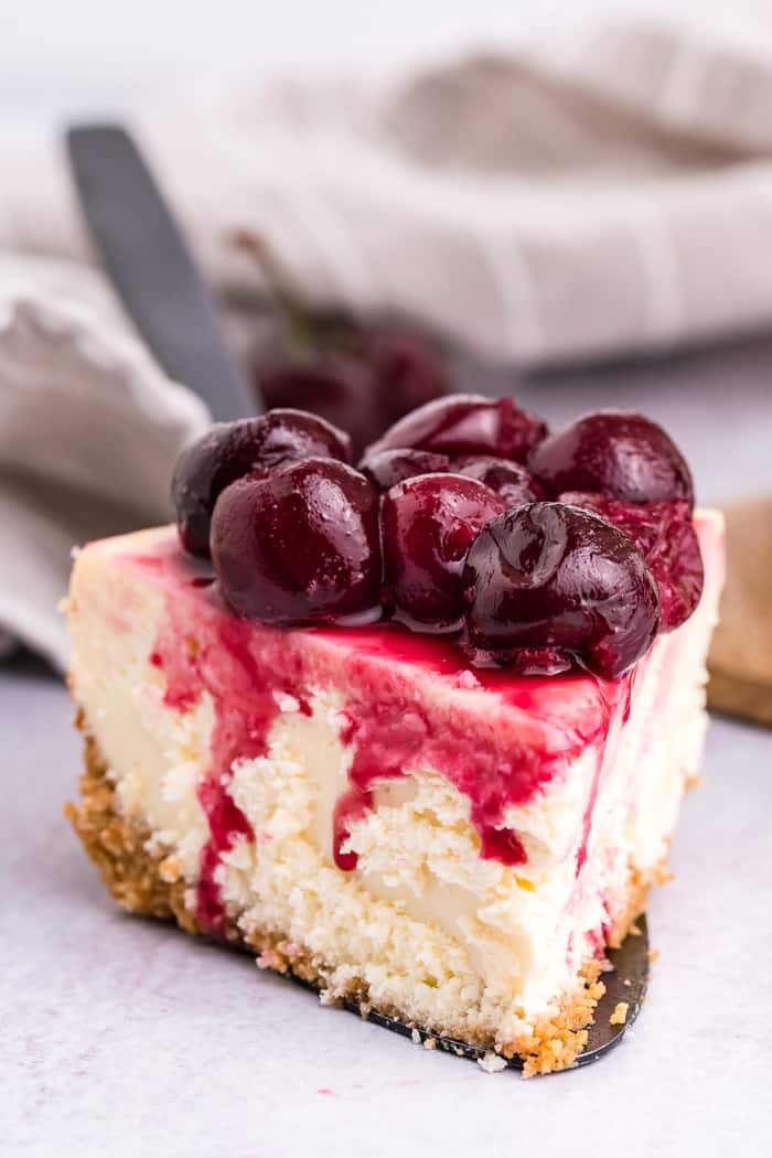 Instant Pot Cherry Cheesecake