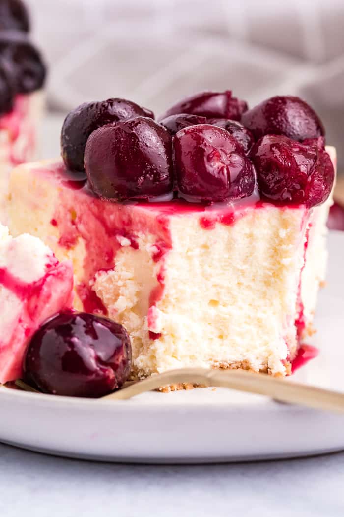 Instant Pot Cherry Cheesecake