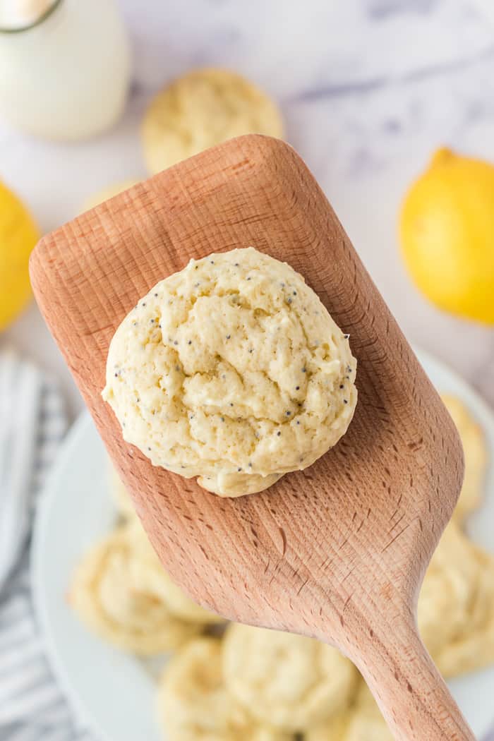 Soft and Chewy Lemon Poppy Seed Cookies