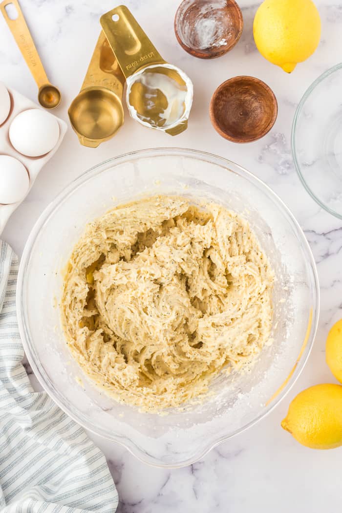 Soft and Chewy Lemon Poppy Seed Cookies