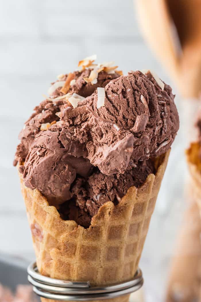 No-Churn Chocolate Chunk Ice Cream – Modern Honey