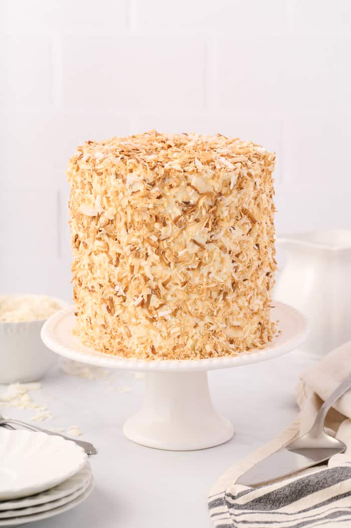 Tropical Coconut Layer Cake