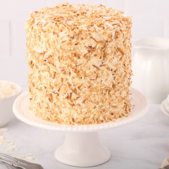 Tropical Coconut Layer Cake - A Classic Twist
